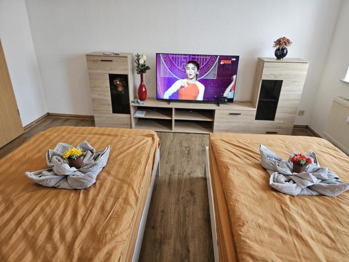 Apartmán Kaethe-Kollwitz-Strasse 54, F2 Altenburg Exteriér fotografie