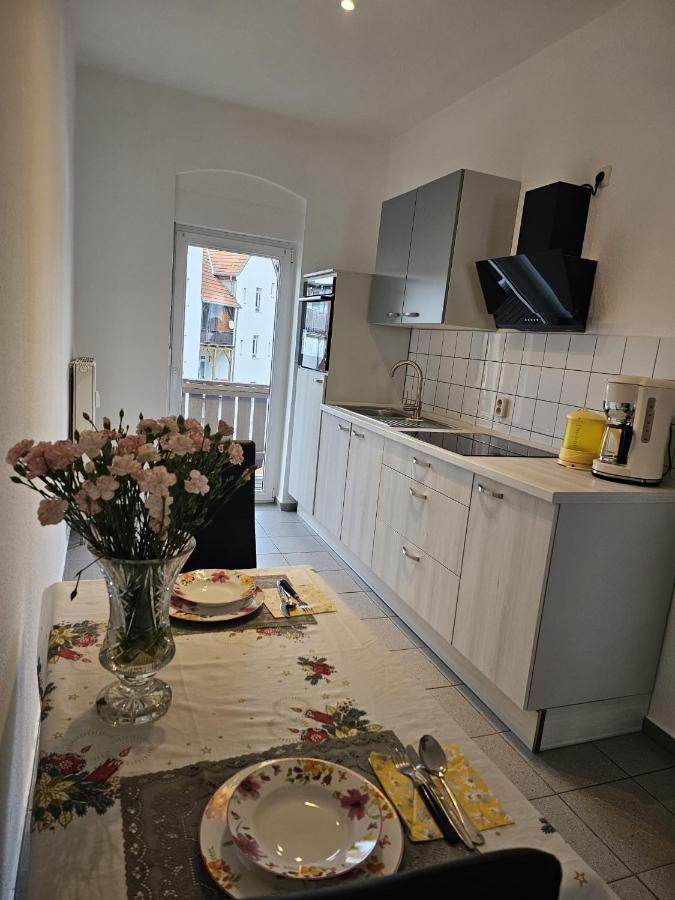 Apartmán Kaethe-Kollwitz-Strasse 54, F2 Altenburg Exteriér fotografie